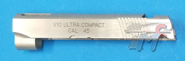 Guarder Aluminum Slide for Marui V10 (Silver Polishing) - Click Image to Close